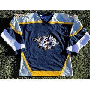 Nashville Predators Vintage Starter Hockey Jersey